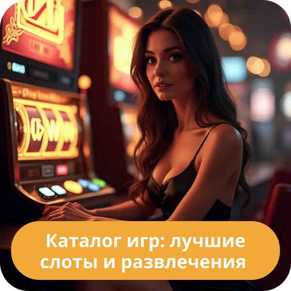 Каталог игр: лучшие слоты и развлечения